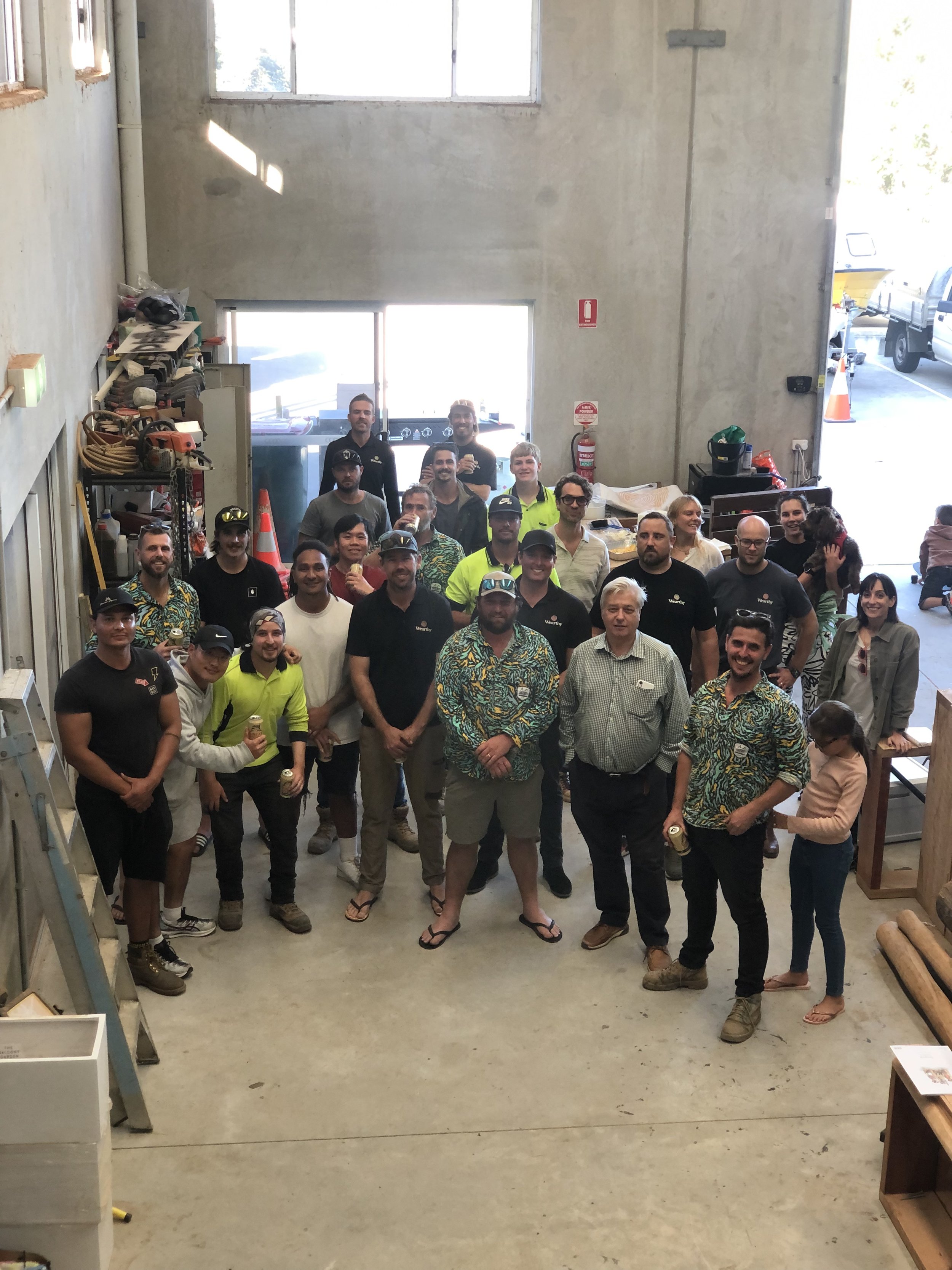 Wearthy team group photo