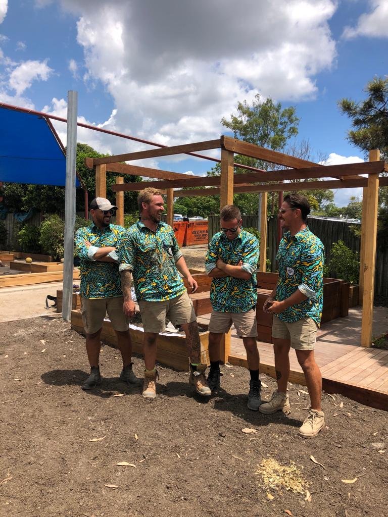 Wearthy team wearing Trademutt