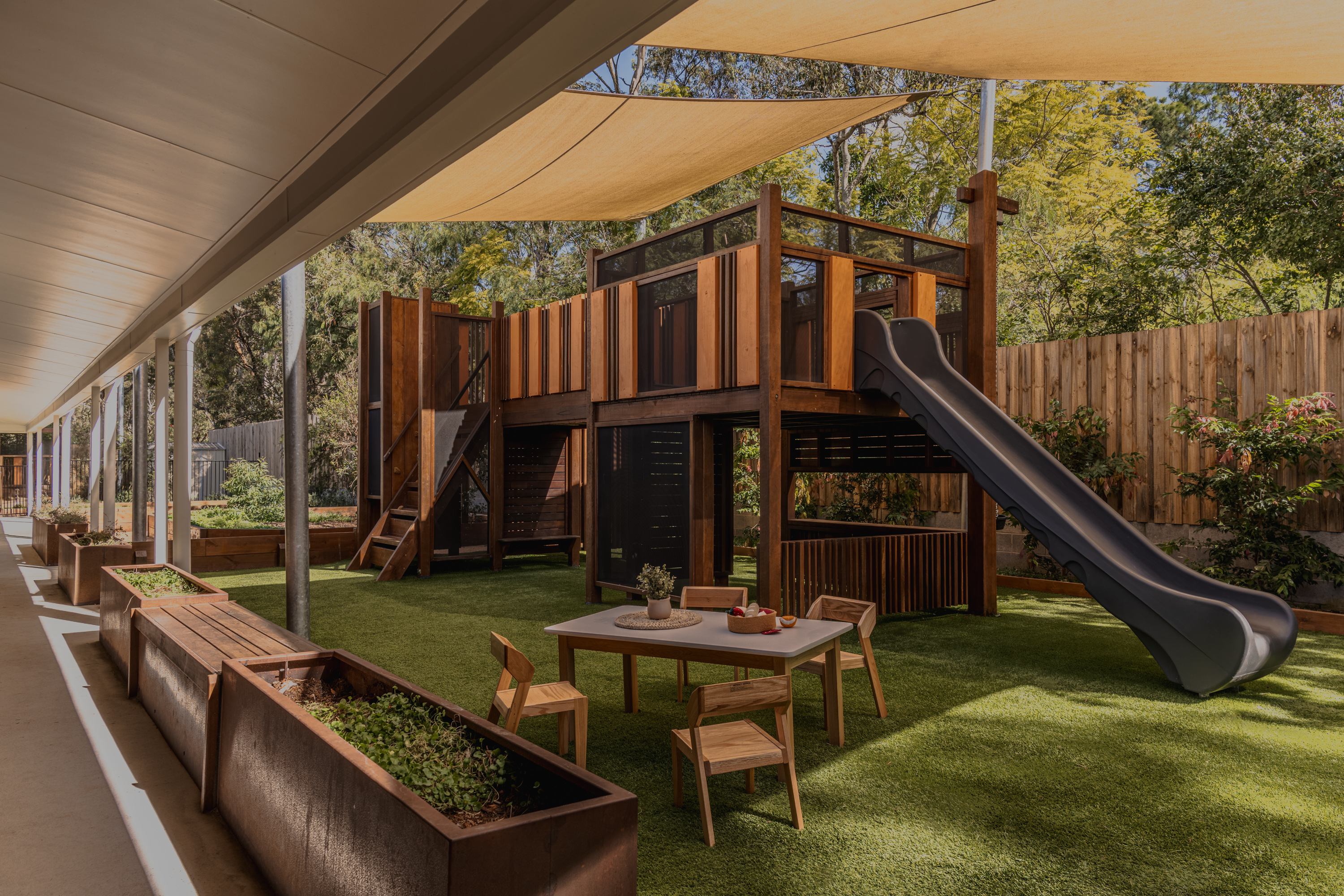 Timber fort and Grow Zone planters
