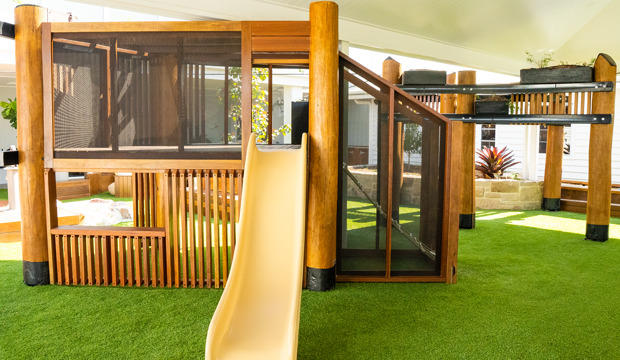 Natural play structures