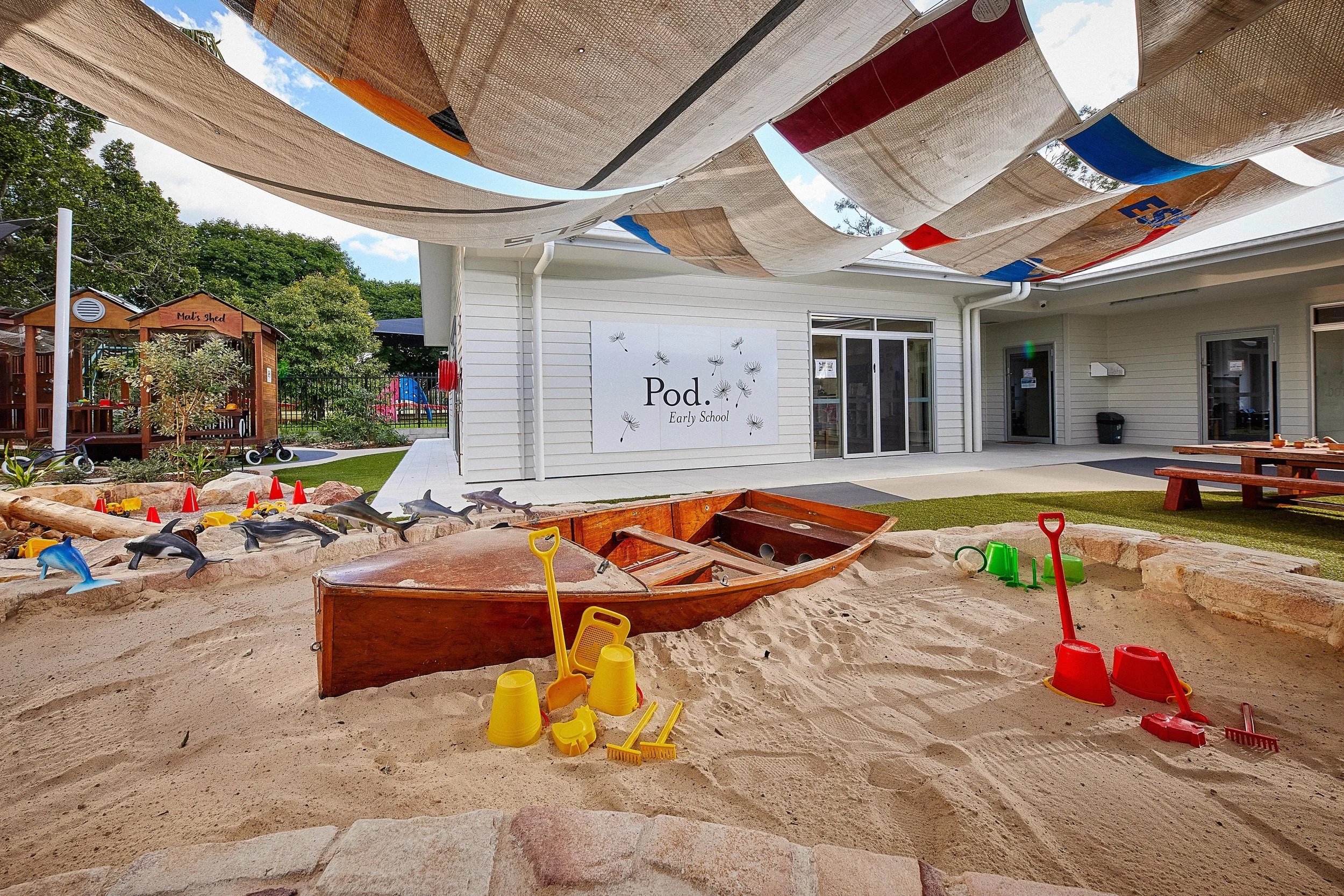 Natural play structures