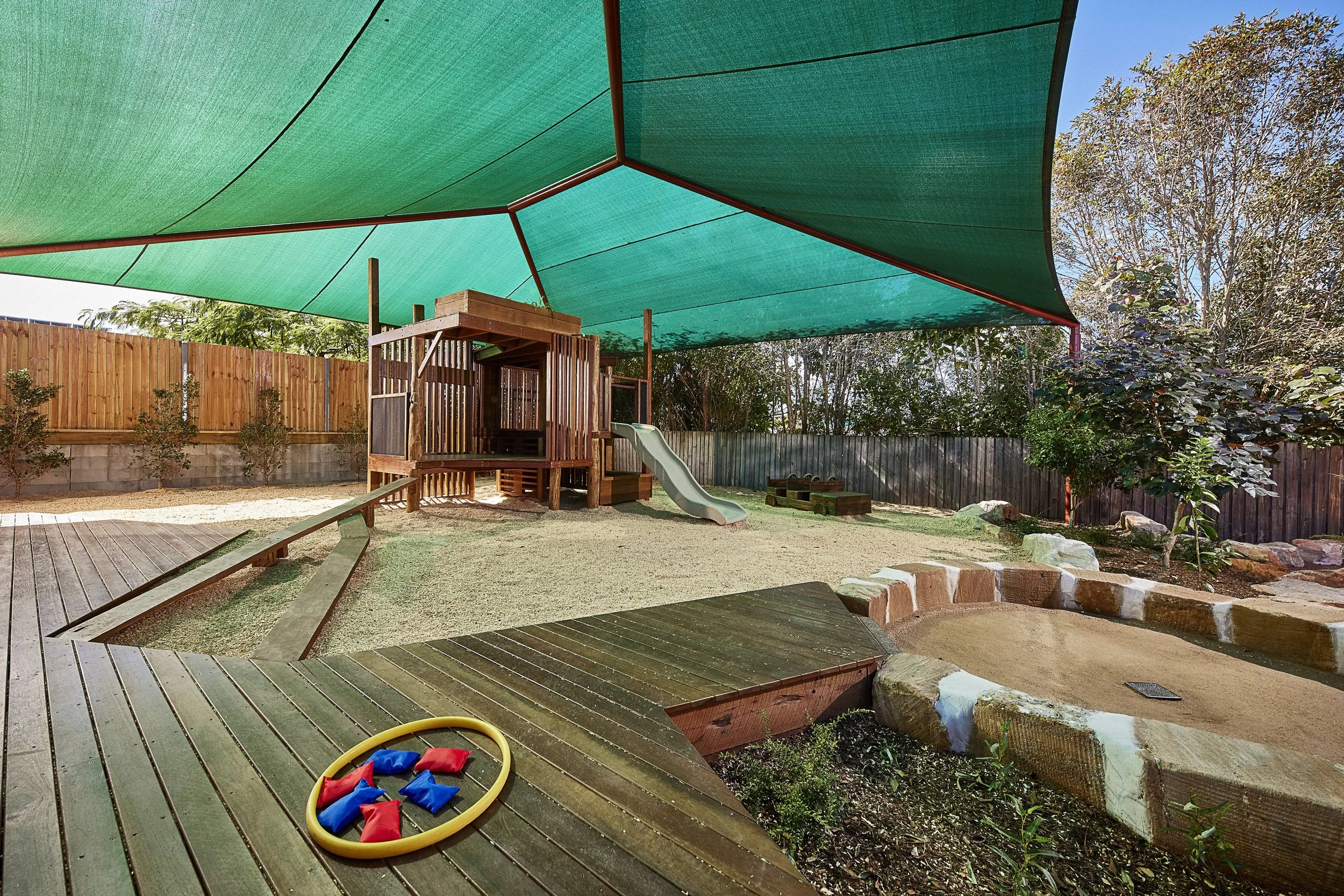 Natural play structures