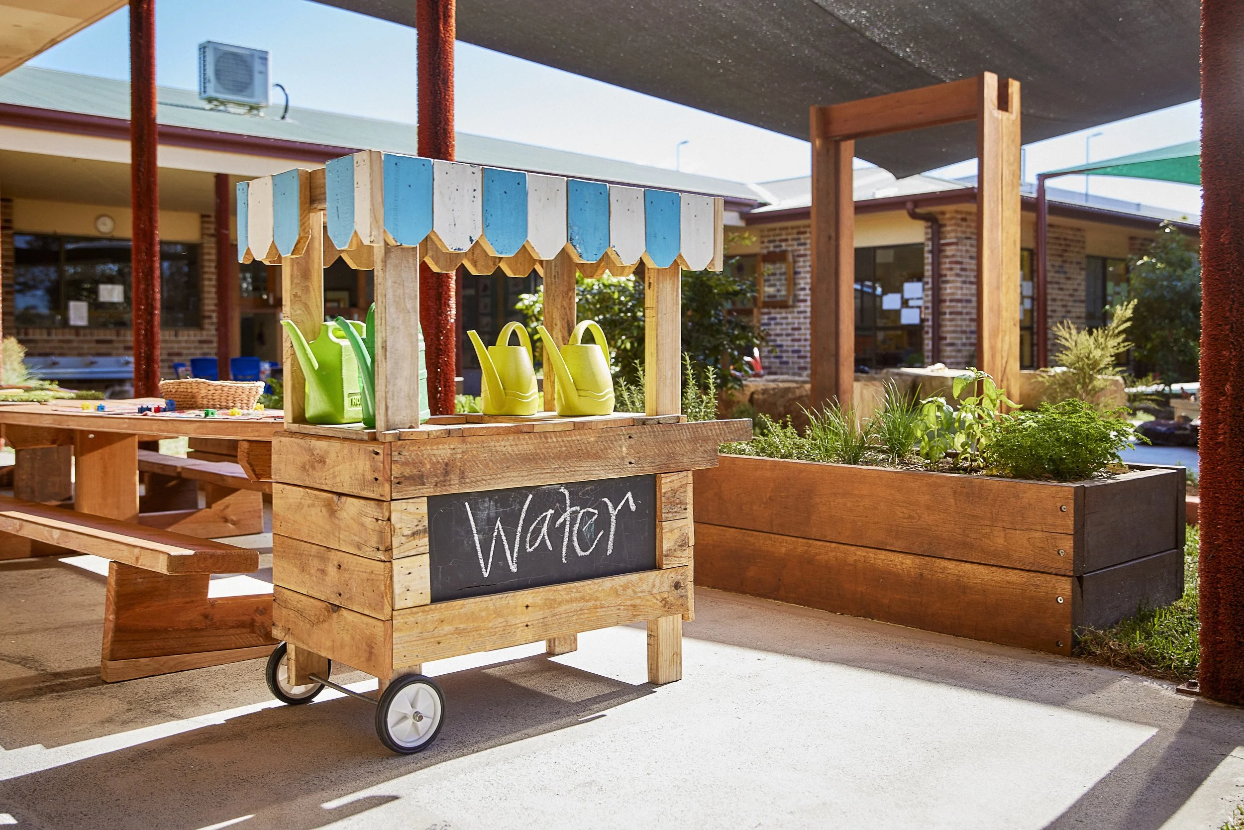 Outdoor learning space