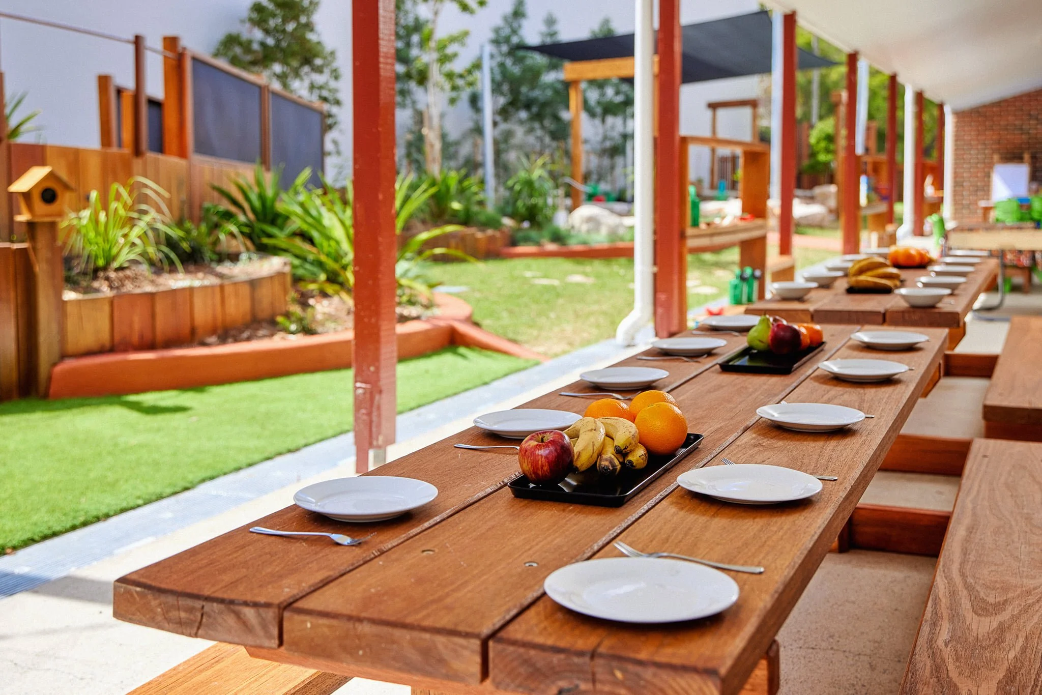 Outdoor learning space