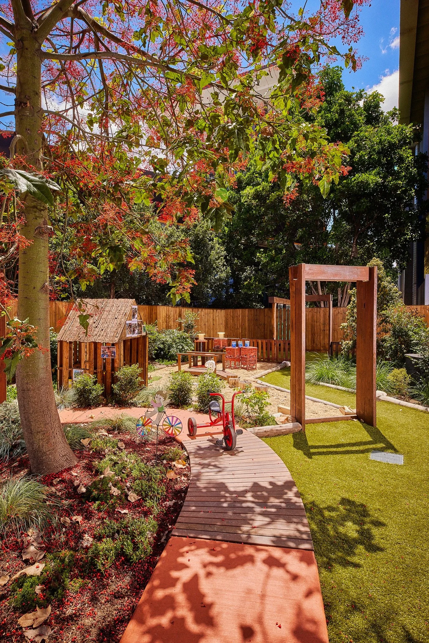 Natural play structures