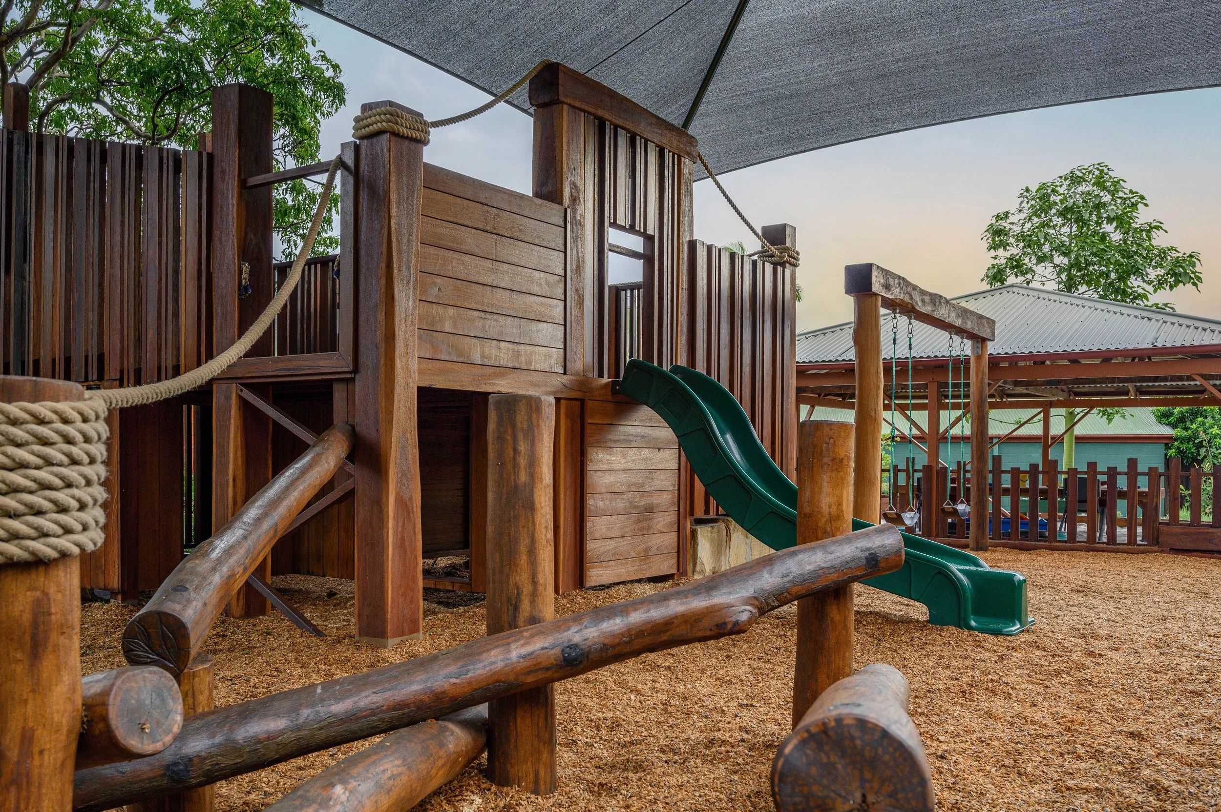 Natural play structures