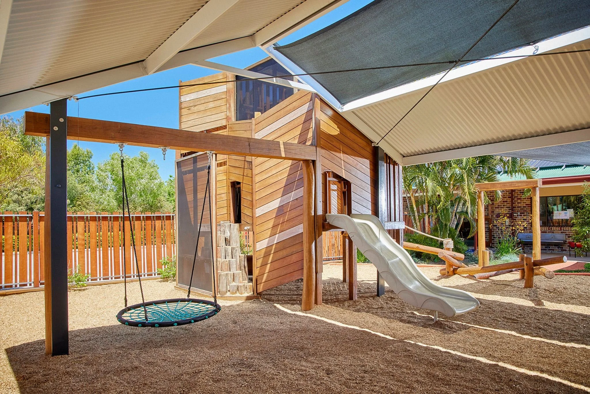 Natural play structures