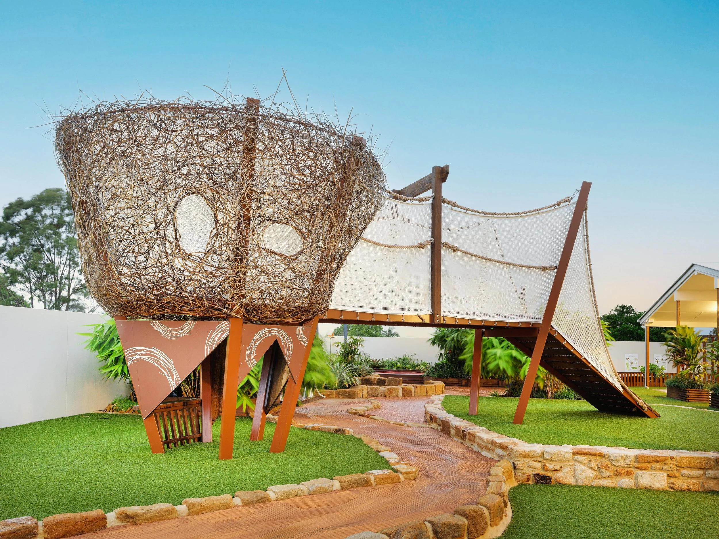 The Nest Early Education Centre playground