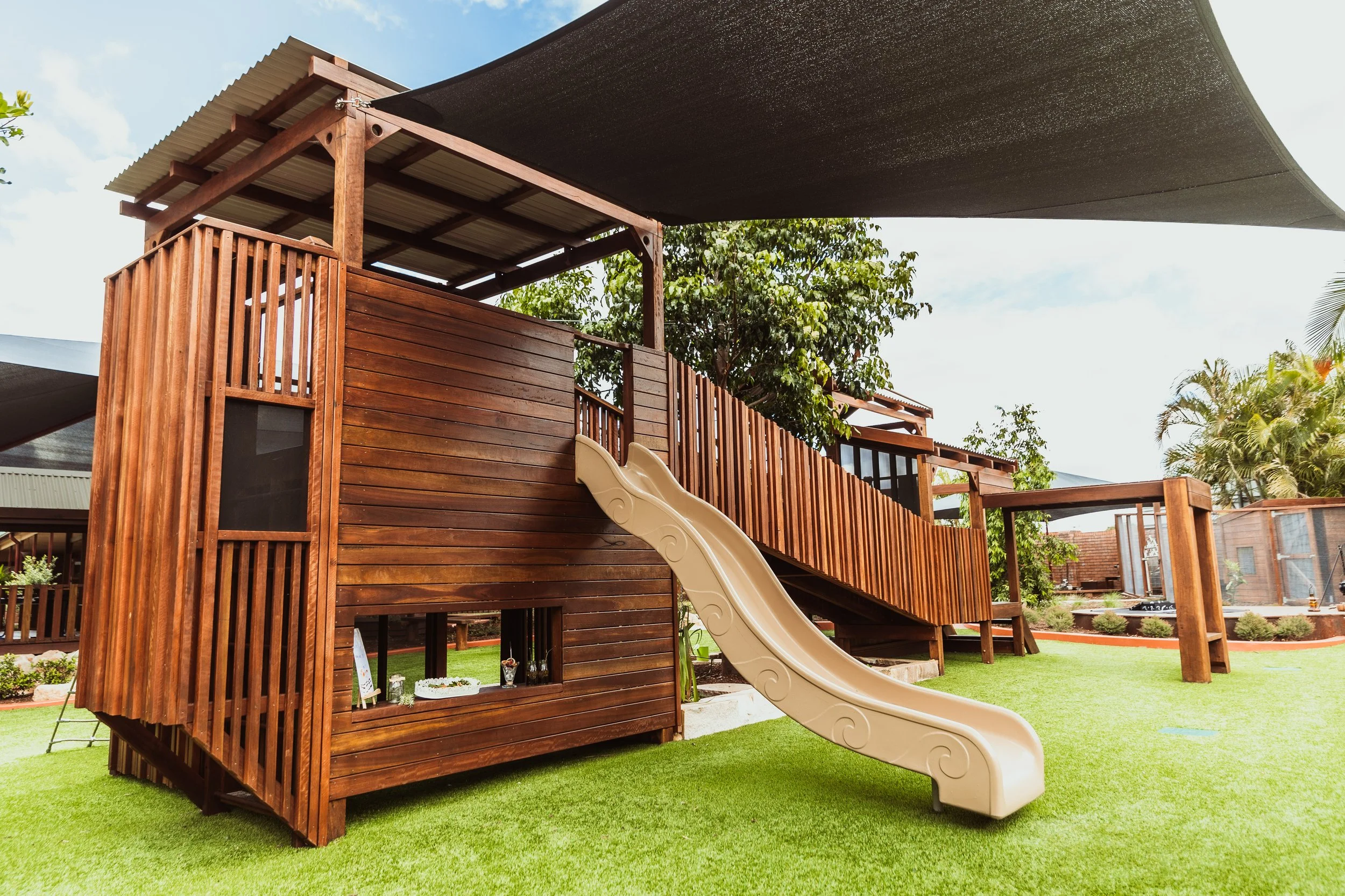 Timber play elements